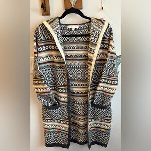 Multicolor Patterned Women's Sweater